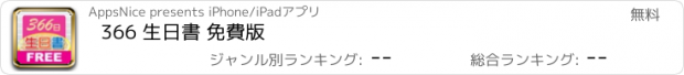 おすすめアプリ 366 生日書 免費版