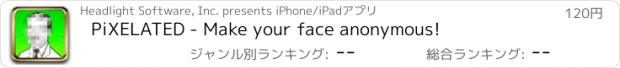おすすめアプリ PiXELATED - Make your face anonymous!