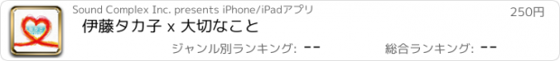 おすすめアプリ 伊藤タカ子 x 大切なこと