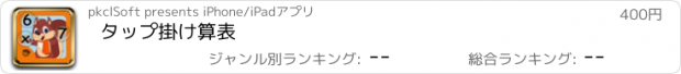 おすすめアプリ タップ掛け算表