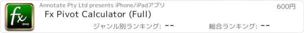 おすすめアプリ Fx Pivot Calculator (Full)