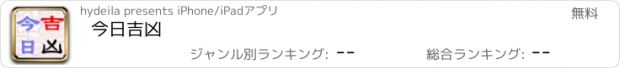 おすすめアプリ 今日吉凶