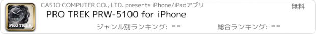 おすすめアプリ PRO TREK PRW-5100 for iPhone