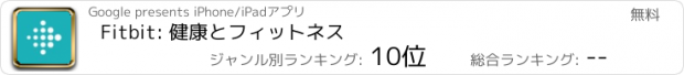 おすすめアプリ Fitbit: 健康とフィットネス