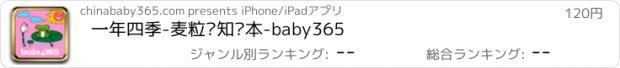 おすすめアプリ 一年四季-麦粒认知绘本-baby365