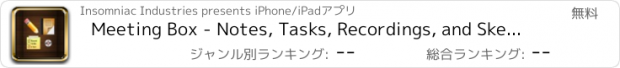 おすすめアプリ Meeting Box - Notes, Tasks, Recordings, and Sketches  (Regular)