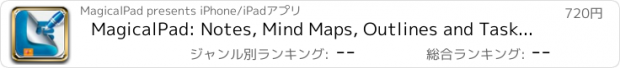 おすすめアプリ MagicalPad: Notes, Mind Maps, Outlines and Tasks - All in one