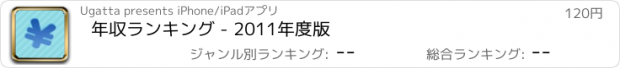 おすすめアプリ 年収ランキング - 2011年度版