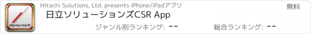 おすすめアプリ 日立ソリューションズCSR App