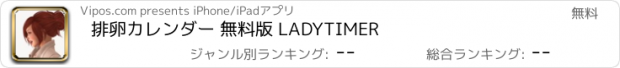 おすすめアプリ 排卵カレンダー 無料版 LADYTIMER