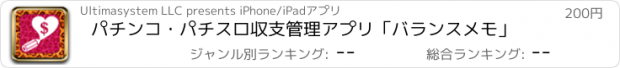 おすすめアプリ パチンコ・パチスロ収支管理アプリ「バランスメモ」