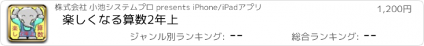 おすすめアプリ 楽しくなる算数2年上