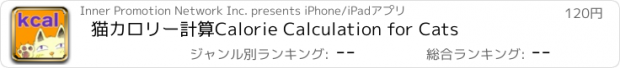 おすすめアプリ 猫カロリー計算　Calorie Calculation for Cats