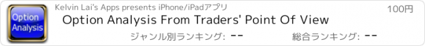 おすすめアプリ Option Analysis From Traders' Point Of View