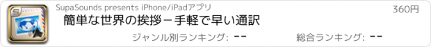 おすすめアプリ 簡単な世界の挨拶－手軽で早い通訳