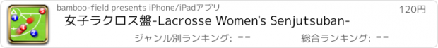 おすすめアプリ 女子ラクロス盤-Lacrosse Women's Senjutsuban-