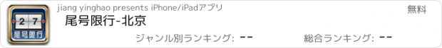 おすすめアプリ 尾号限行-北京