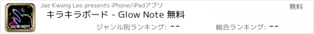 おすすめアプリ キラキラボード - Glow Note 無料