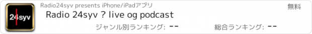 おすすめアプリ Radio 24syv – live og podcast