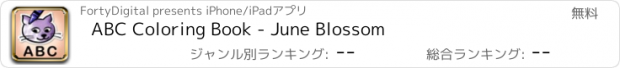 おすすめアプリ ABC Coloring Book - June Blossom