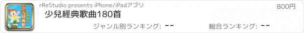 おすすめアプリ 少兒經典歌曲180首