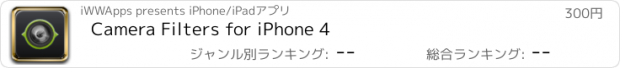 おすすめアプリ Camera Filters for iPhone 4