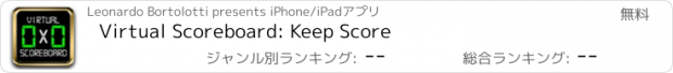 おすすめアプリ Virtual Scoreboard: Keep Score