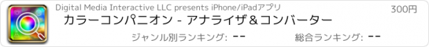 おすすめアプリ カラーコンパニオン - アナライザ＆コンバーター