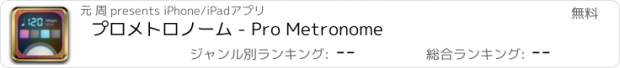 おすすめアプリ プロメトロノーム - Pro Metronome