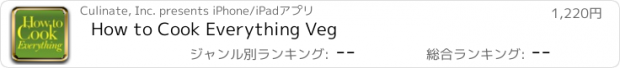 おすすめアプリ How to Cook Everything Veg