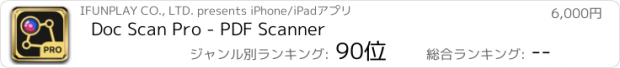 おすすめアプリ Doc Scan Pro - PDF Scanner