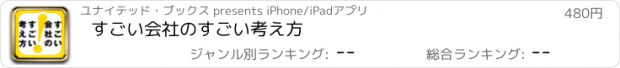 おすすめアプリ すごい会社のすごい考え方