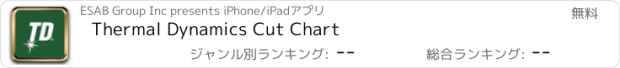 おすすめアプリ Thermal Dynamics Cut Chart