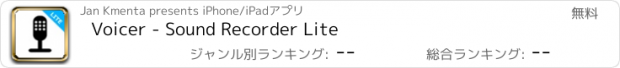 おすすめアプリ Voicer - Sound Recorder Lite