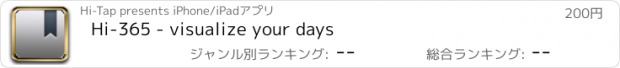 おすすめアプリ Hi-365 - visualize your days