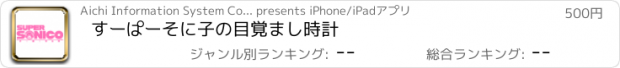 おすすめアプリ すーぱーそに子の目覚まし時計