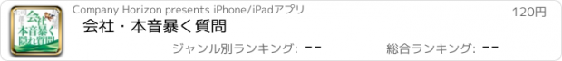 おすすめアプリ 会社・本音暴く質問