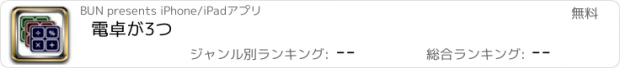 おすすめアプリ 電卓が3つ