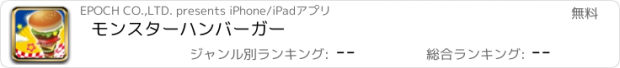おすすめアプリ モンスターハンバーガー