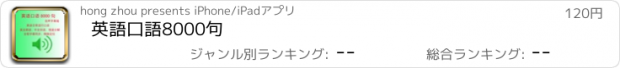 おすすめアプリ 英語口語8000句