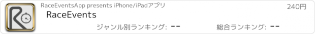 おすすめアプリ RaceEvents