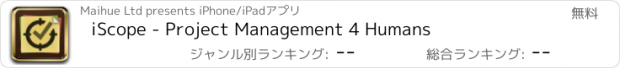 おすすめアプリ iScope - Project Management 4 Humans