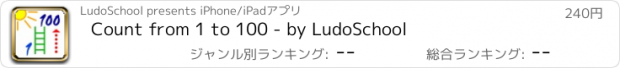 おすすめアプリ Count from 1 to 100 - by LudoSchool