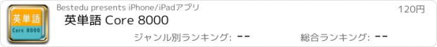 おすすめアプリ 英単語 Core 8000