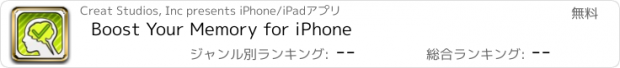 おすすめアプリ Boost Your Memory for iPhone