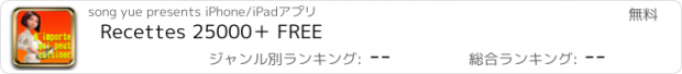 おすすめアプリ Recettes 25000＋ FREE
