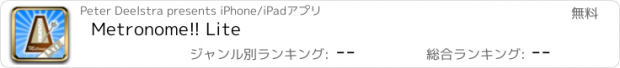 おすすめアプリ Metronome!! Lite