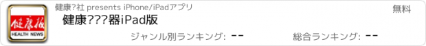 おすすめアプリ 健康报阅读器iPad版