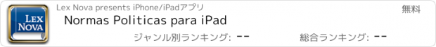 おすすめアプリ Normas Politicas para iPad