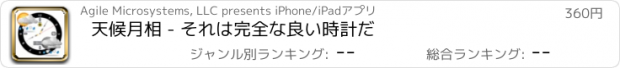 おすすめアプリ 天候月相 - それは完全な良い時計だ